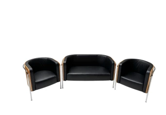 Bauhaus Style S3002 Tub Sofa by Christoph Zschoke for Thonet, 2000s